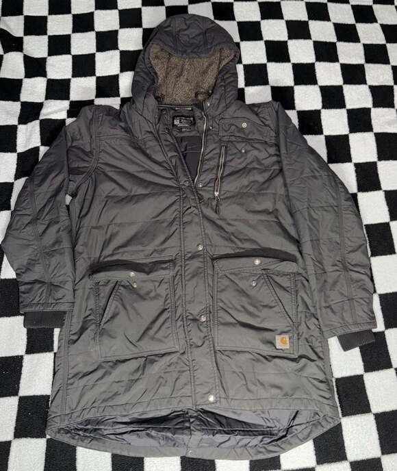 Carhartt Jackets & Blazers - Carhartt Women's Relaxed Fit Rain Defender Amoret Utility Coat XL